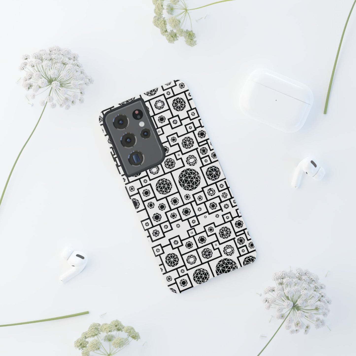 Unique Geometric Phone Case - For iPhone, Google Pixel, and Samsung Galaxy