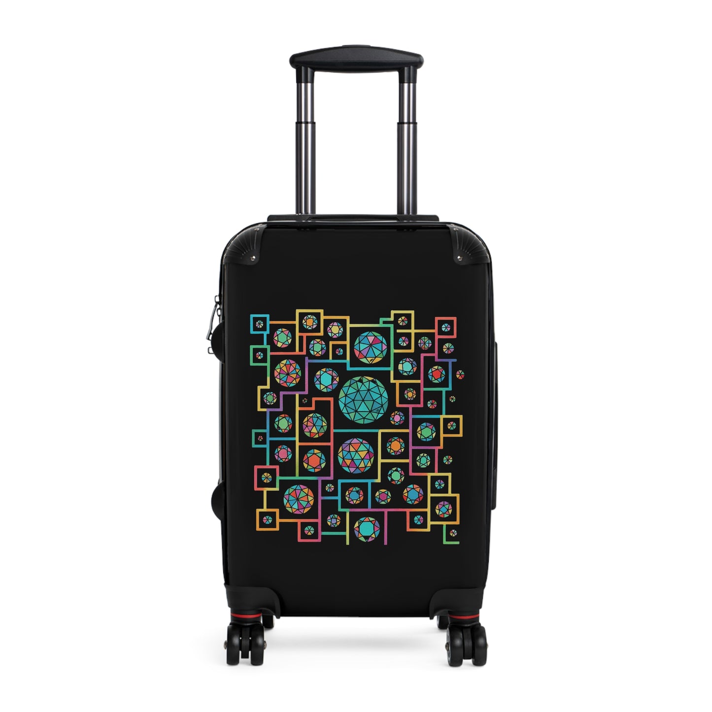 Geometric Heritage Design Suitcase