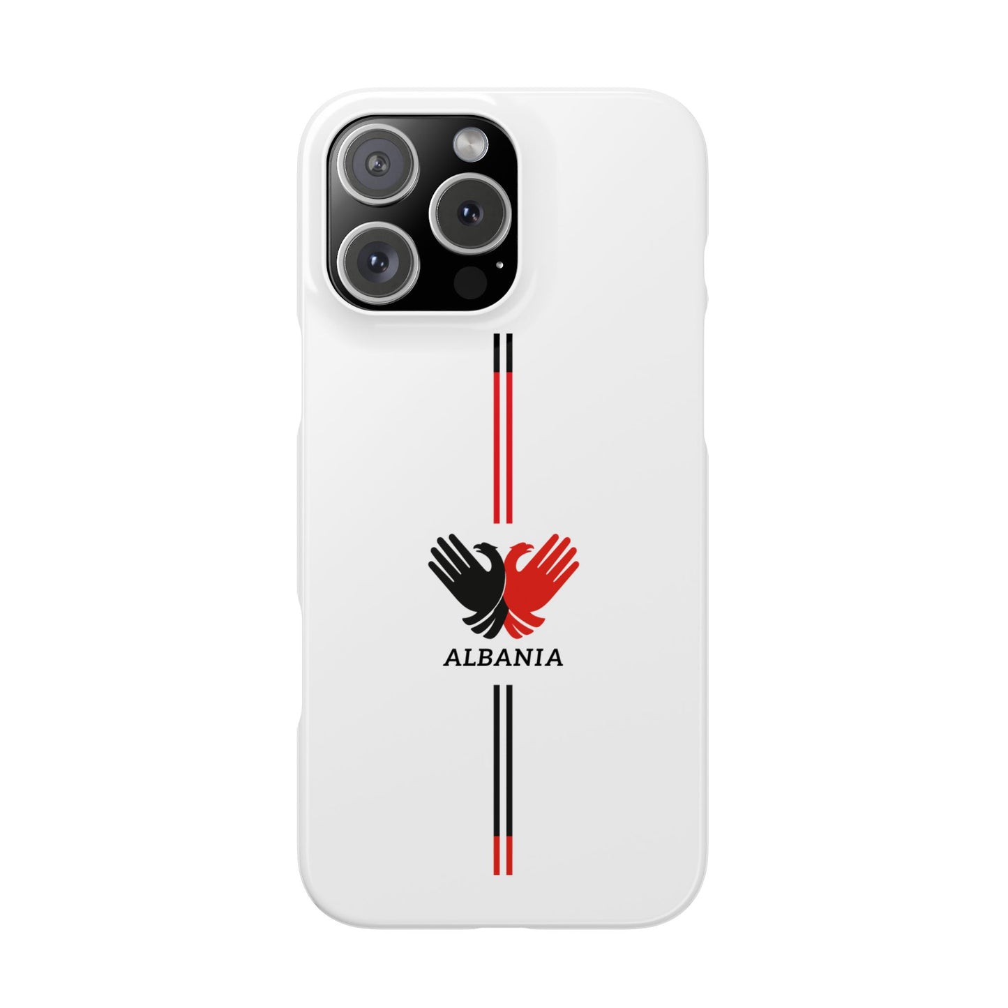 Albania Slim Phone Case | Stylish Mobile Cover, Unique Gift for Travelers, Phone Accessory for Albanian Pride, Home Decor