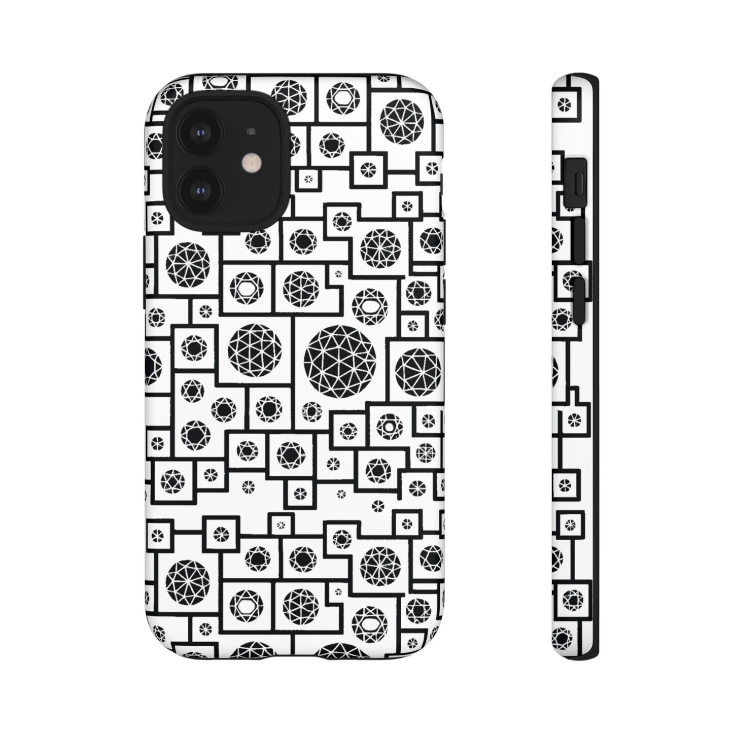 Unique Geometric Phone Case - For iPhone, Google Pixel, and Samsung Galaxy
