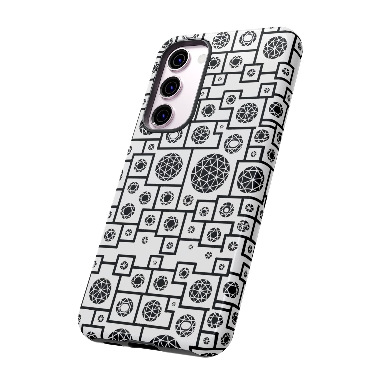 Unique Geometric Phone Case - For iPhone, Google Pixel, and Samsung Galaxy