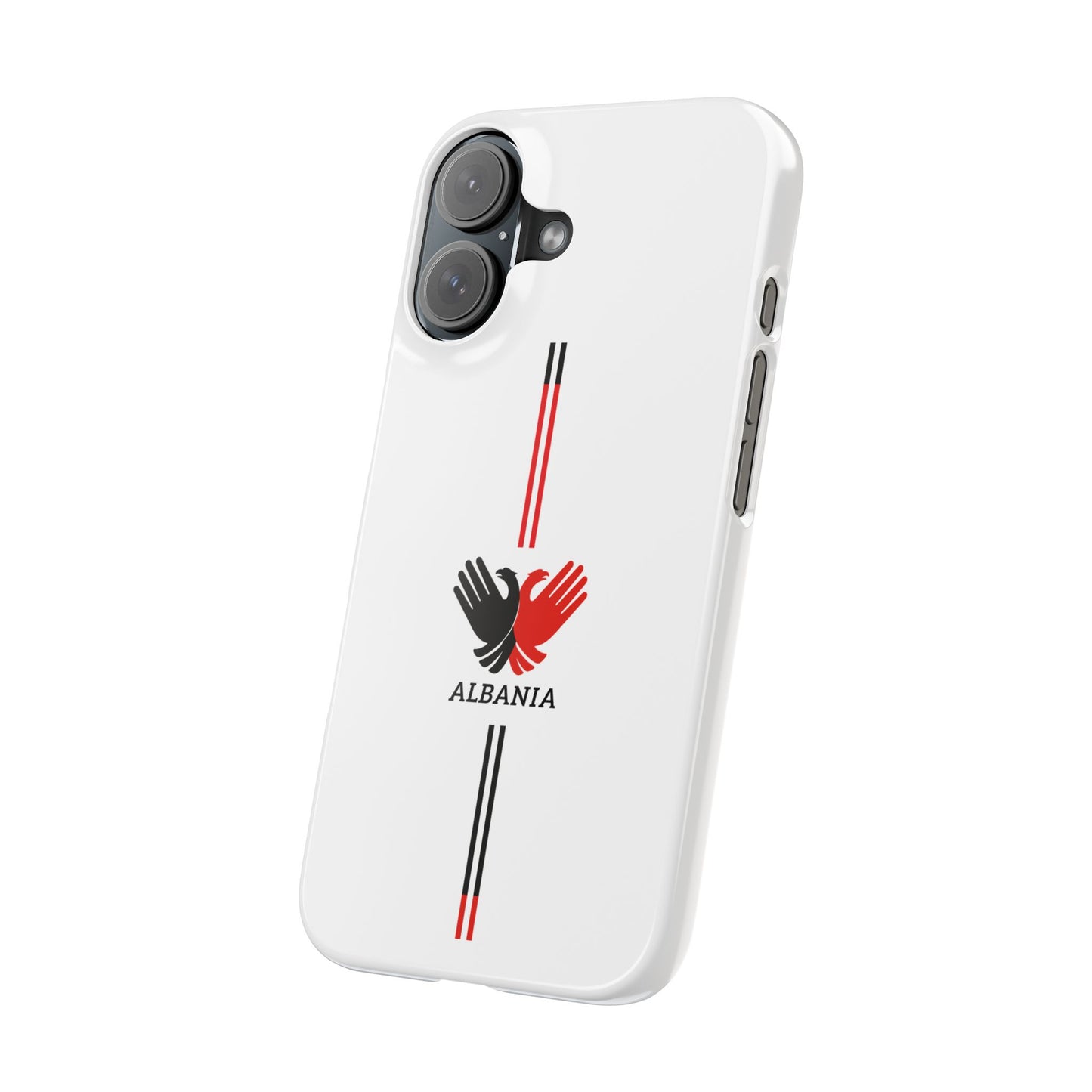 Albania Slim Phone Case | Stylish Mobile Cover, Unique Gift for Travelers, Phone Accessory for Albanian Pride, Home Decor