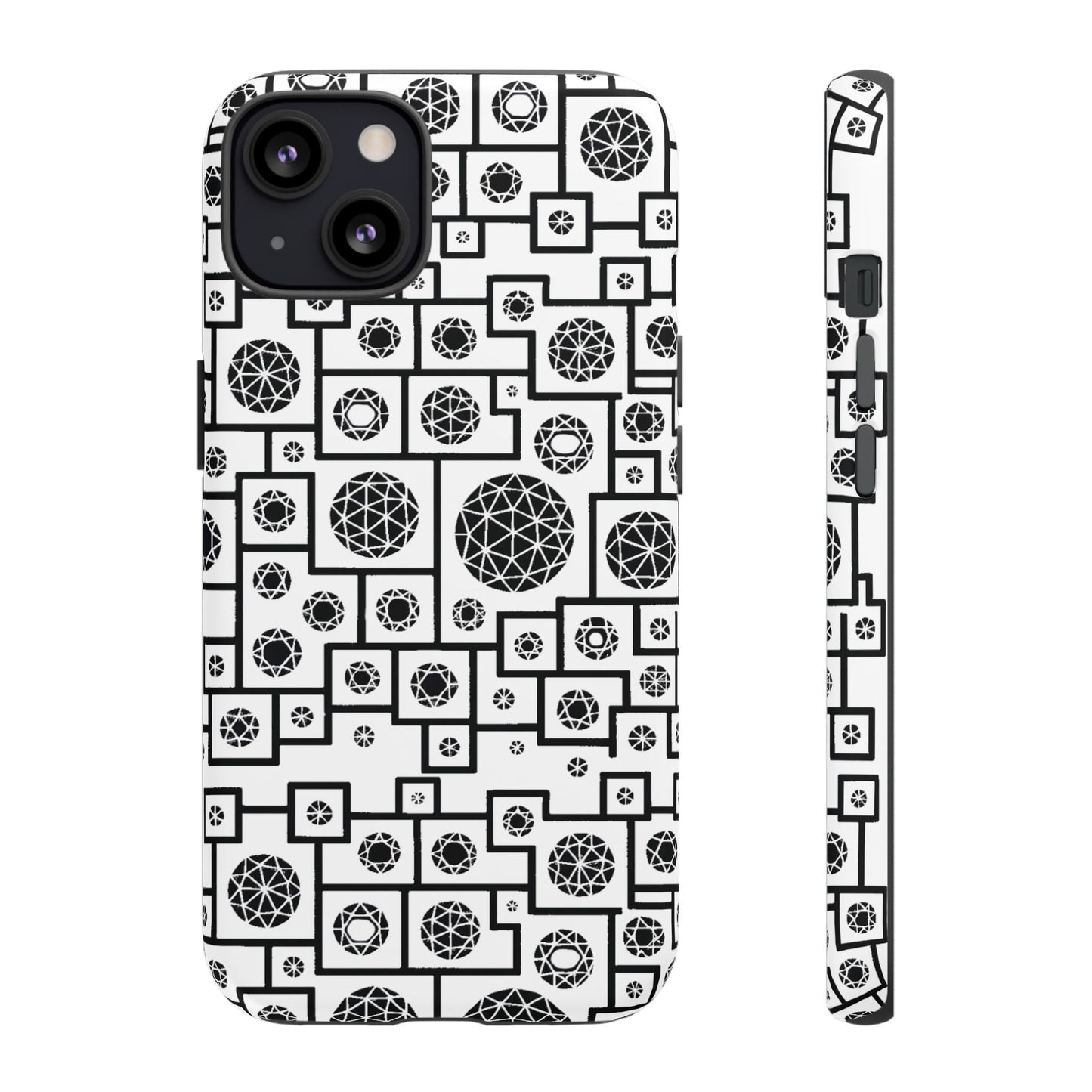Unique Geometric Phone Case - For iPhone, Google Pixel, and Samsung Galaxy