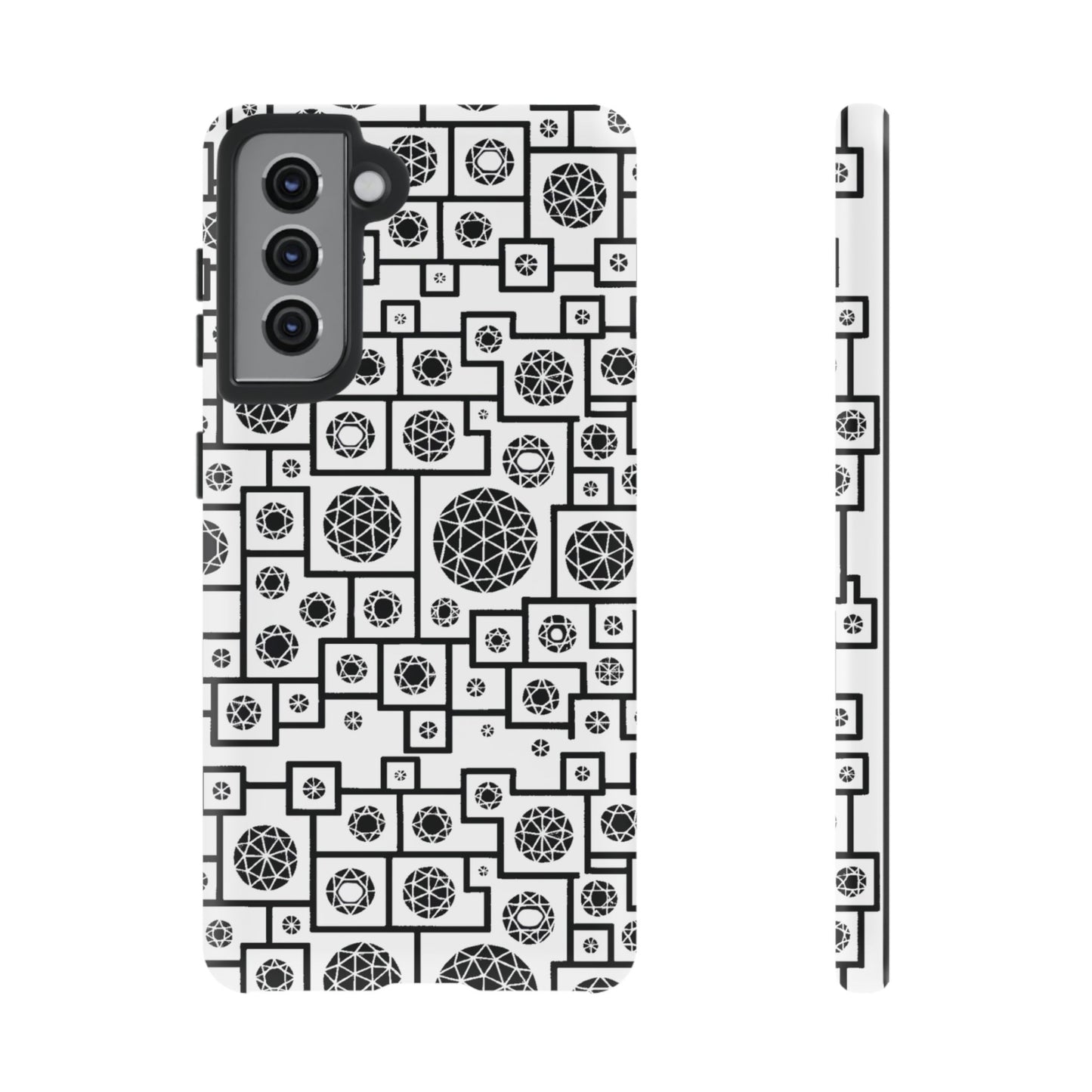 Unique Geometric Phone Case - For iPhone, Google Pixel, and Samsung Galaxy