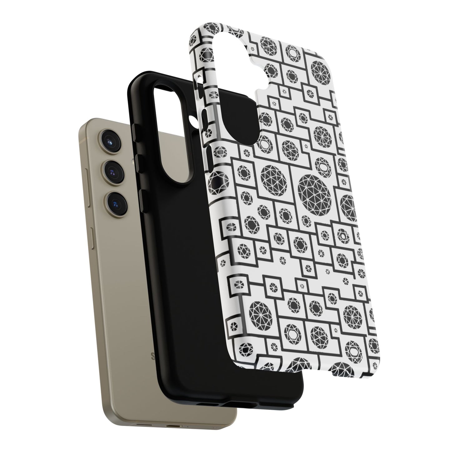 Unique Geometric Phone Case - For iPhone, Google Pixel, and Samsung Galaxy