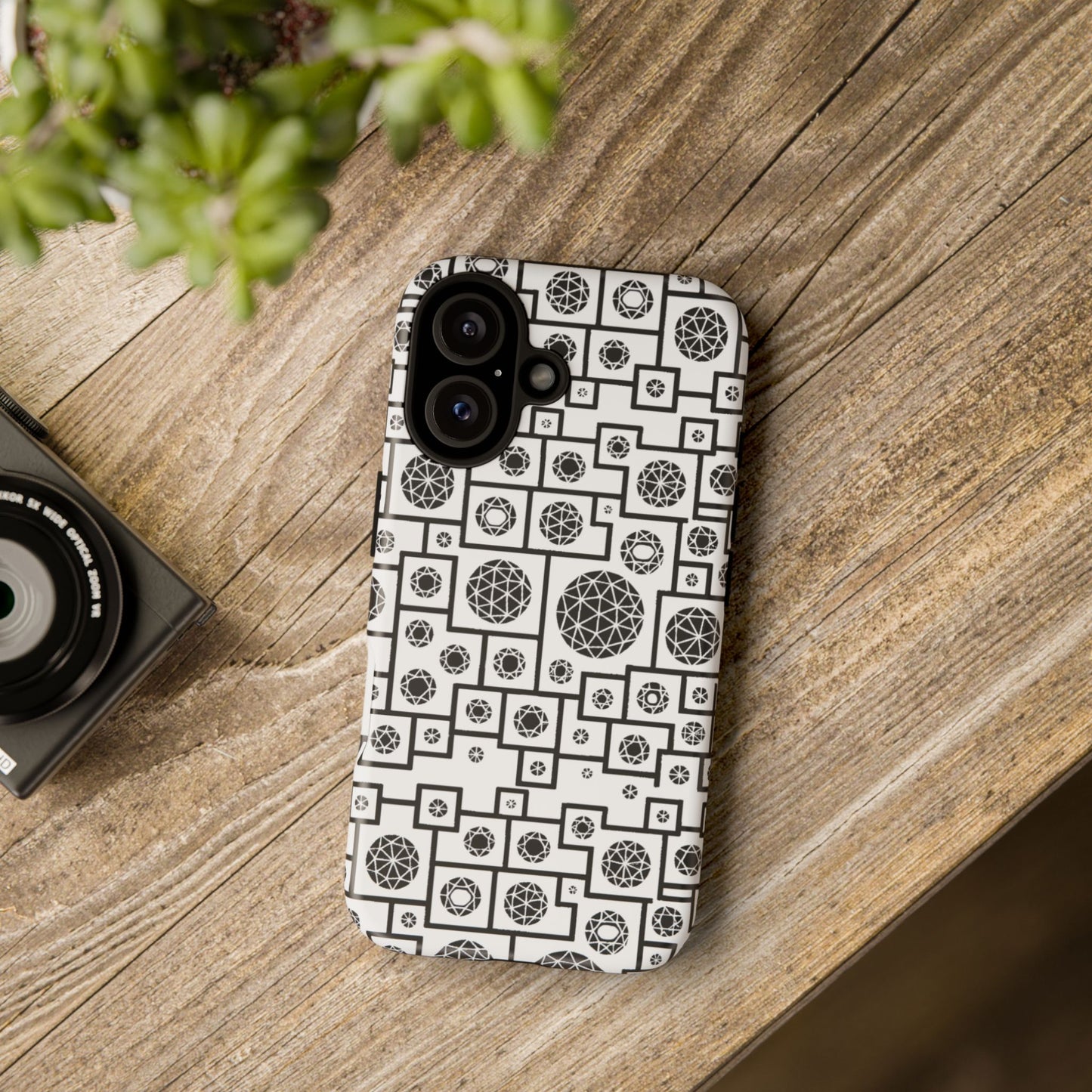 Unique Geometric Phone Case - For iPhone, Google Pixel, and Samsung Galaxy
