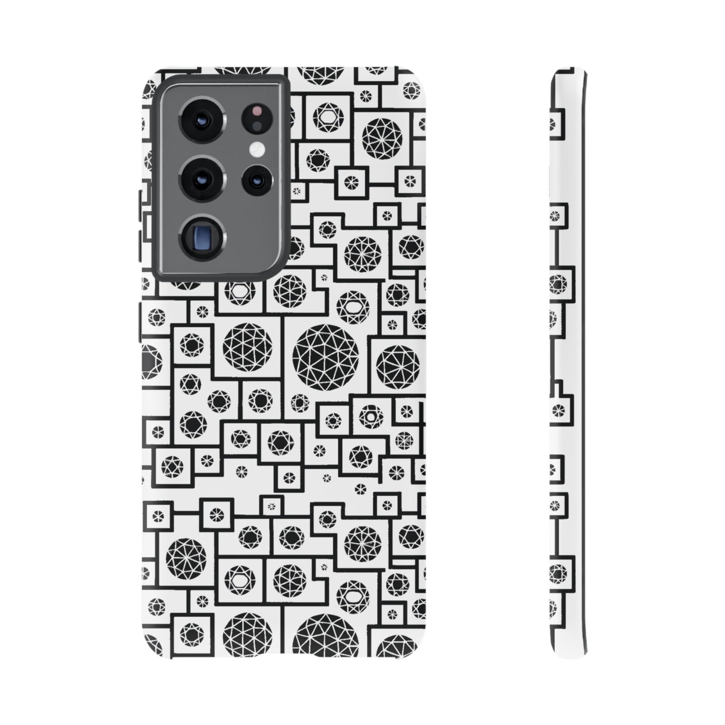 Unique Geometric Phone Case - For iPhone, Google Pixel, and Samsung Galaxy