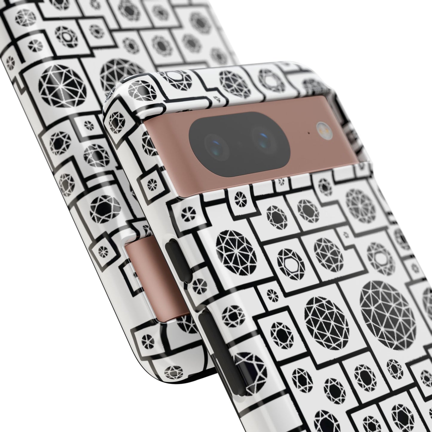 Unique Geometric Phone Case - For iPhone, Google Pixel, and Samsung Galaxy