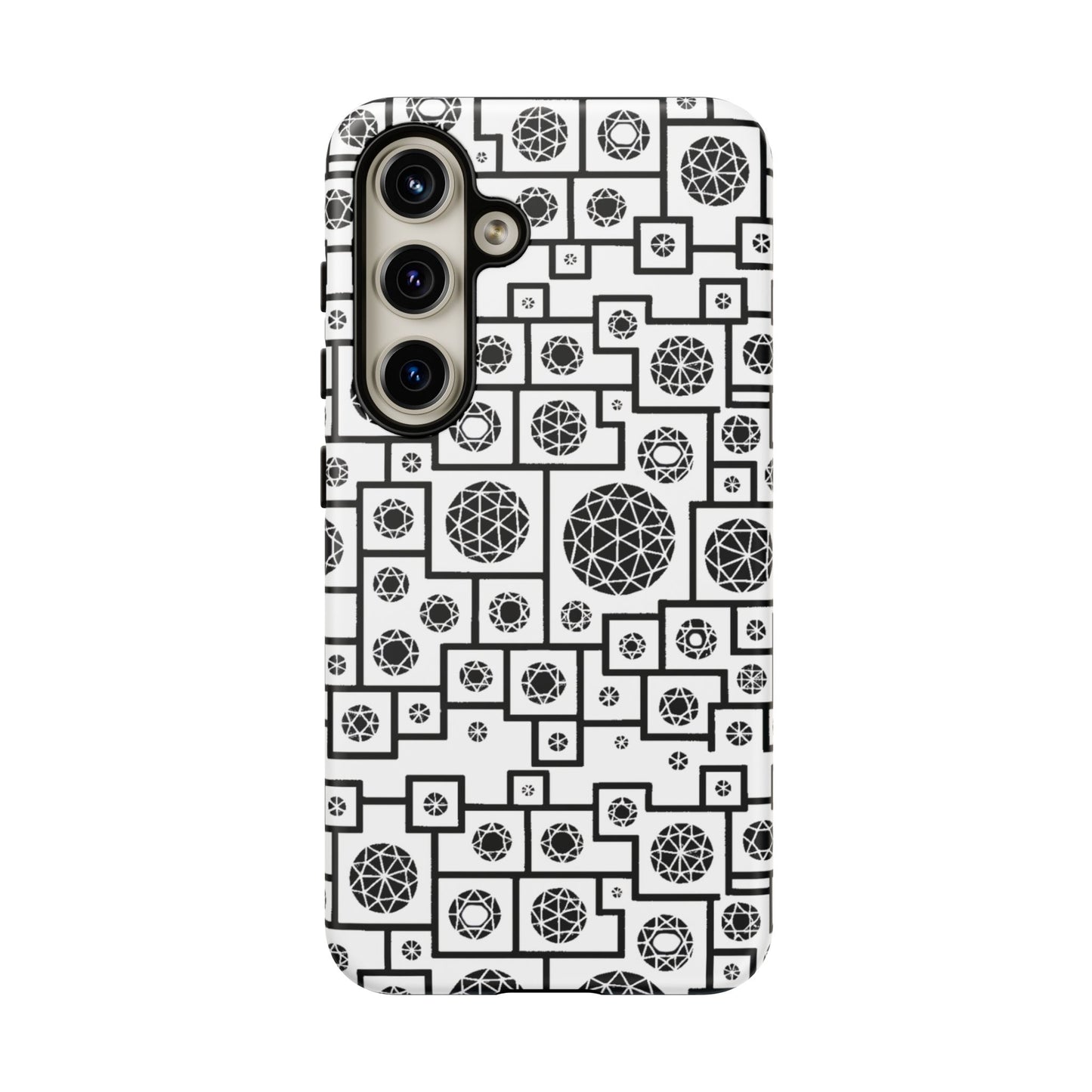 Unique Geometric Phone Case - For iPhone, Google Pixel, and Samsung Galaxy