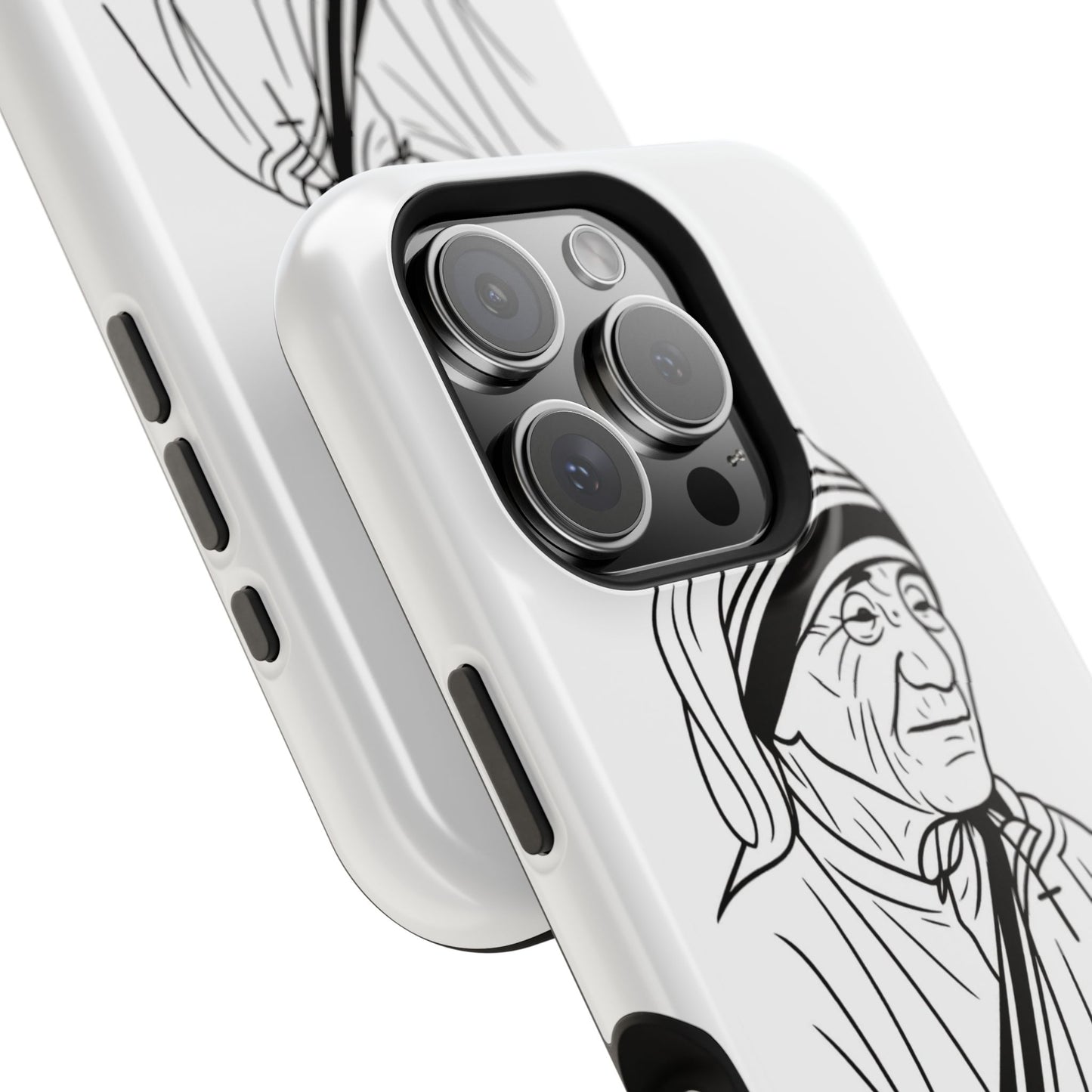 Inspirational Mother Teresa Quote iPhone Case for iPhone 13 to 16 -  Magnetic Tough Cases