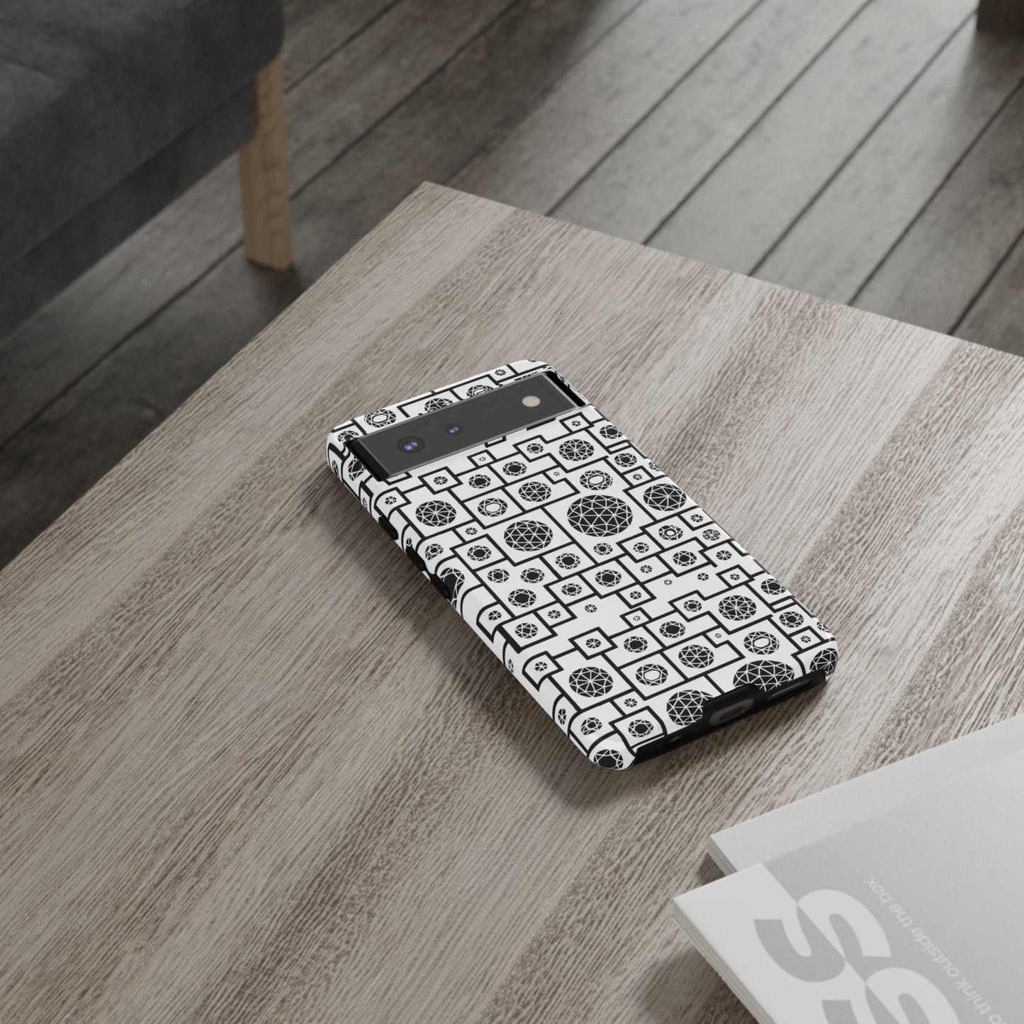 Unique Geometric Phone Case - For iPhone, Google Pixel, and Samsung Galaxy