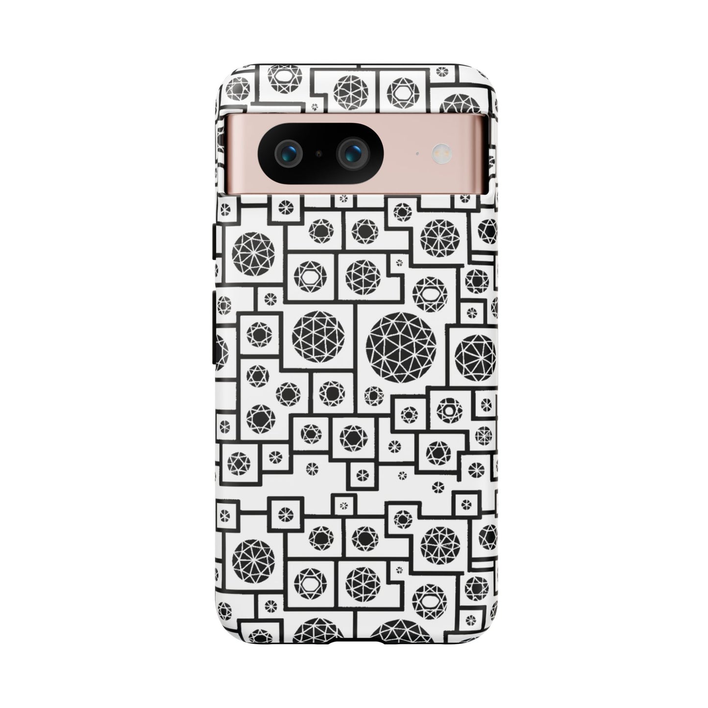Unique Geometric Phone Case - For iPhone, Google Pixel, and Samsung Galaxy