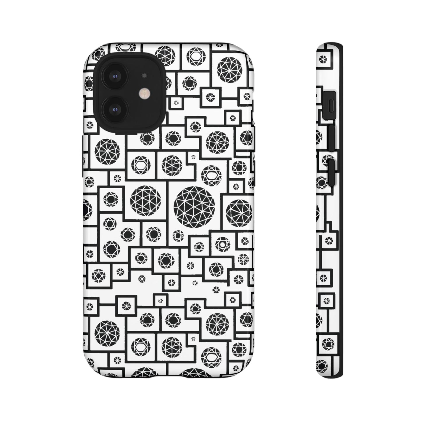 Unique Geometric Phone Case - For iPhone, Google Pixel, and Samsung Galaxy