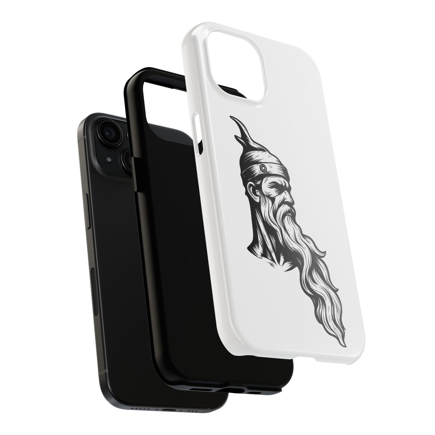 Stylish Tough Phone Case, Gjergj Kastrioti Skënderbeu, Perfect Gift, iPhone Accessories, Durable Protection, Unique Phone Cover