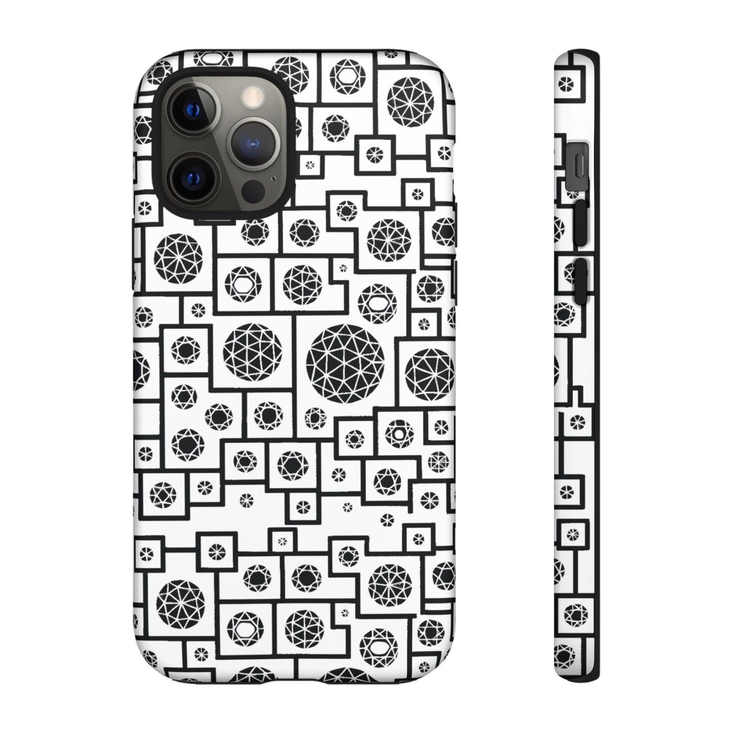 Unique Geometric Phone Case - For iPhone, Google Pixel, and Samsung Galaxy