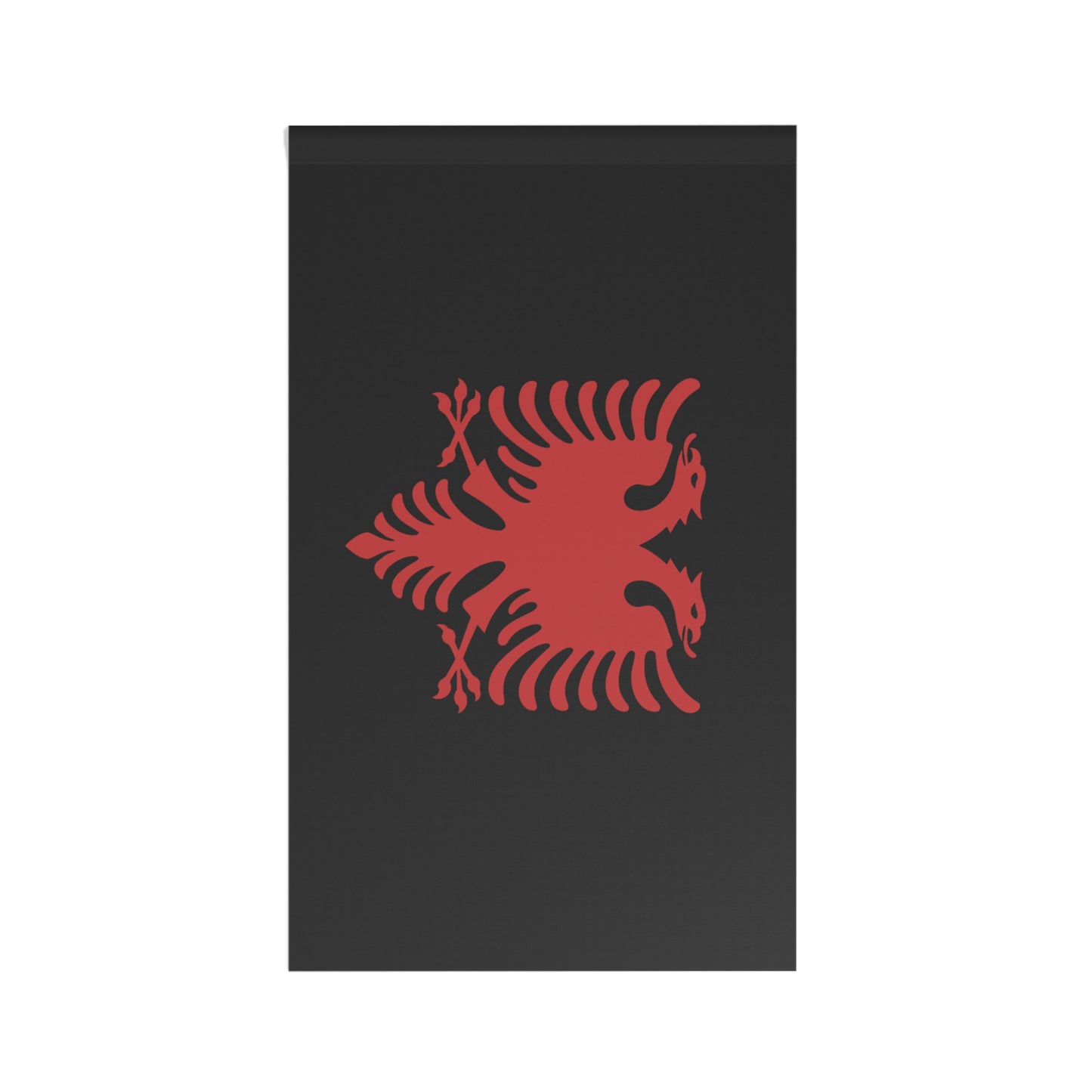Albanian Flag House Banner, Outdoor Decor, Home Accents, National Pride, Celebration Decoration, Sports Gatherings