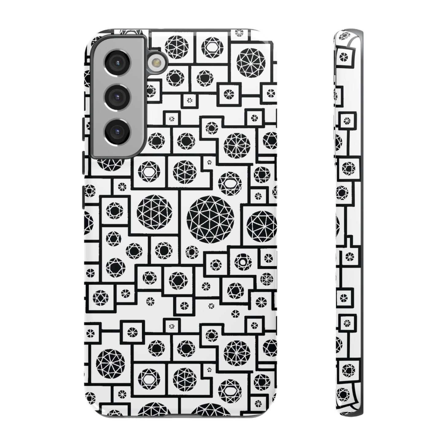 Unique Geometric Phone Case - For iPhone, Google Pixel, and Samsung Galaxy