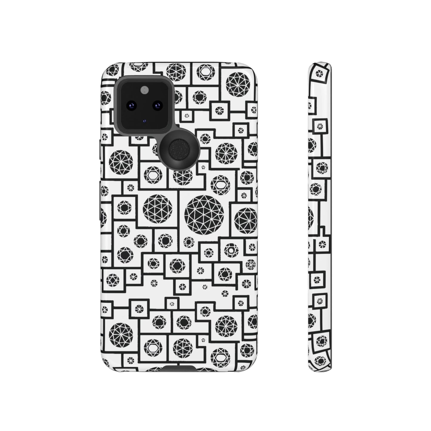 Unique Geometric Phone Case - For iPhone, Google Pixel, and Samsung Galaxy