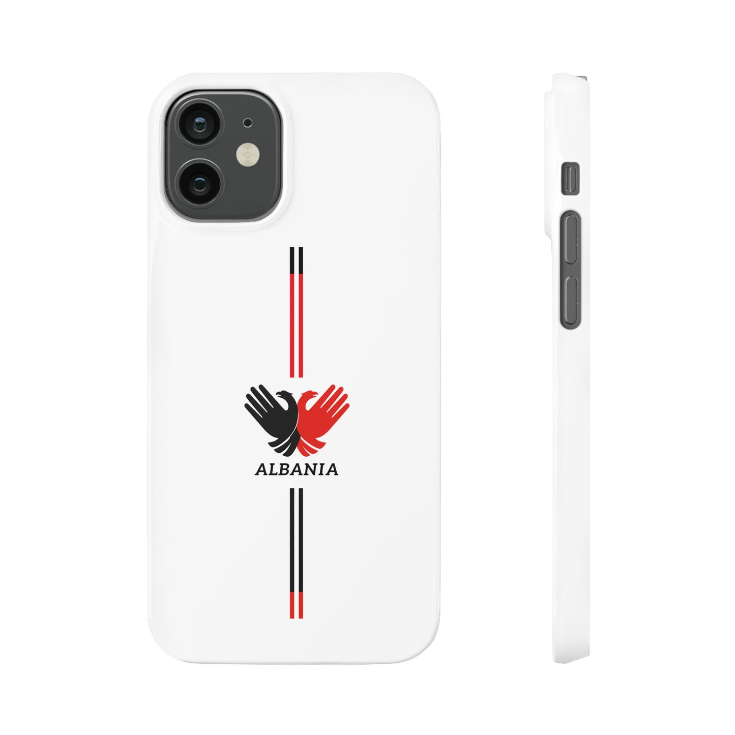 Albania Slim Phone Case | Stylish Mobile Cover, Unique Gift for Travelers, Phone Accessory for Albanian Pride, Home Decor