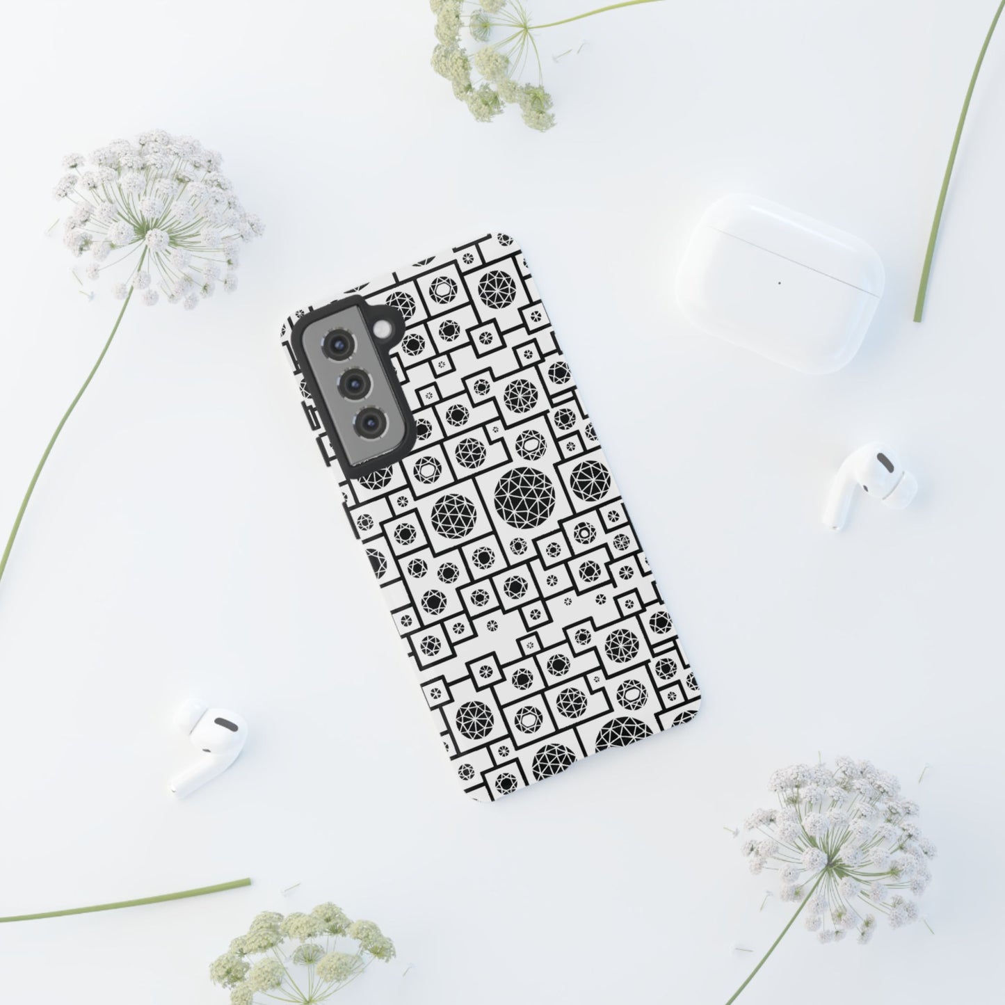 Unique Geometric Phone Case - For iPhone, Google Pixel, and Samsung Galaxy