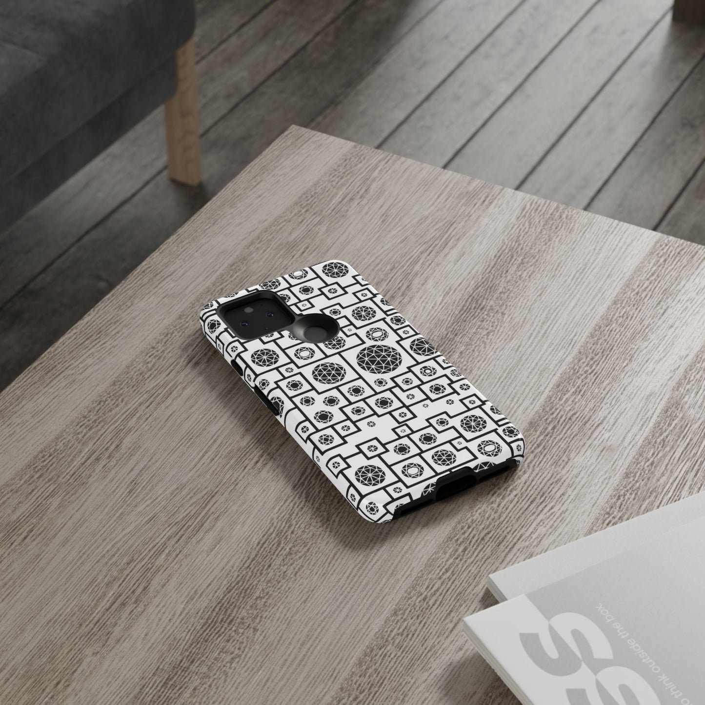 Unique Geometric Phone Case - For iPhone, Google Pixel, and Samsung Galaxy