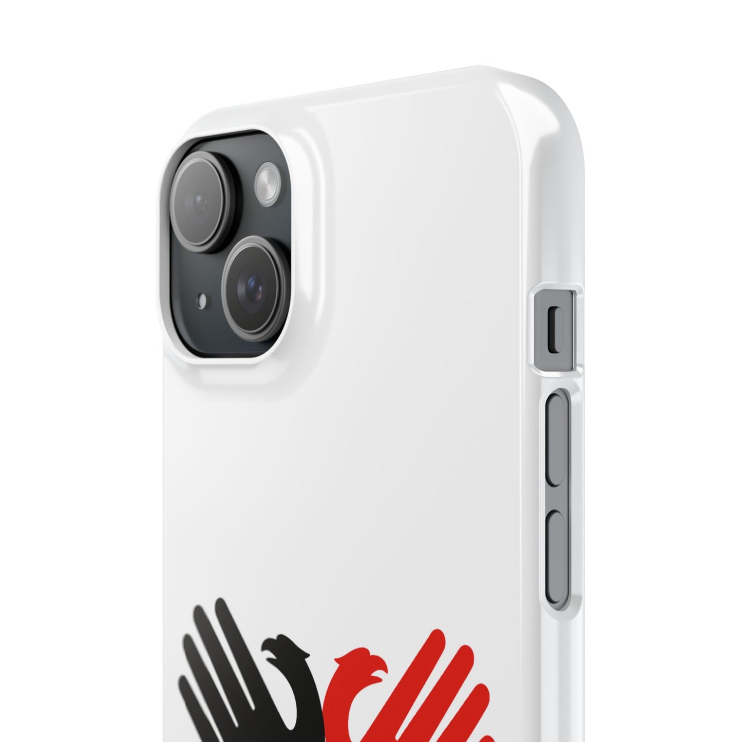 Phone Case, Slim Case with Double Headed Eagle Hands Design, Protective Cover, Thin Case, Eagle Lover Gift, Unique Phone Accessory