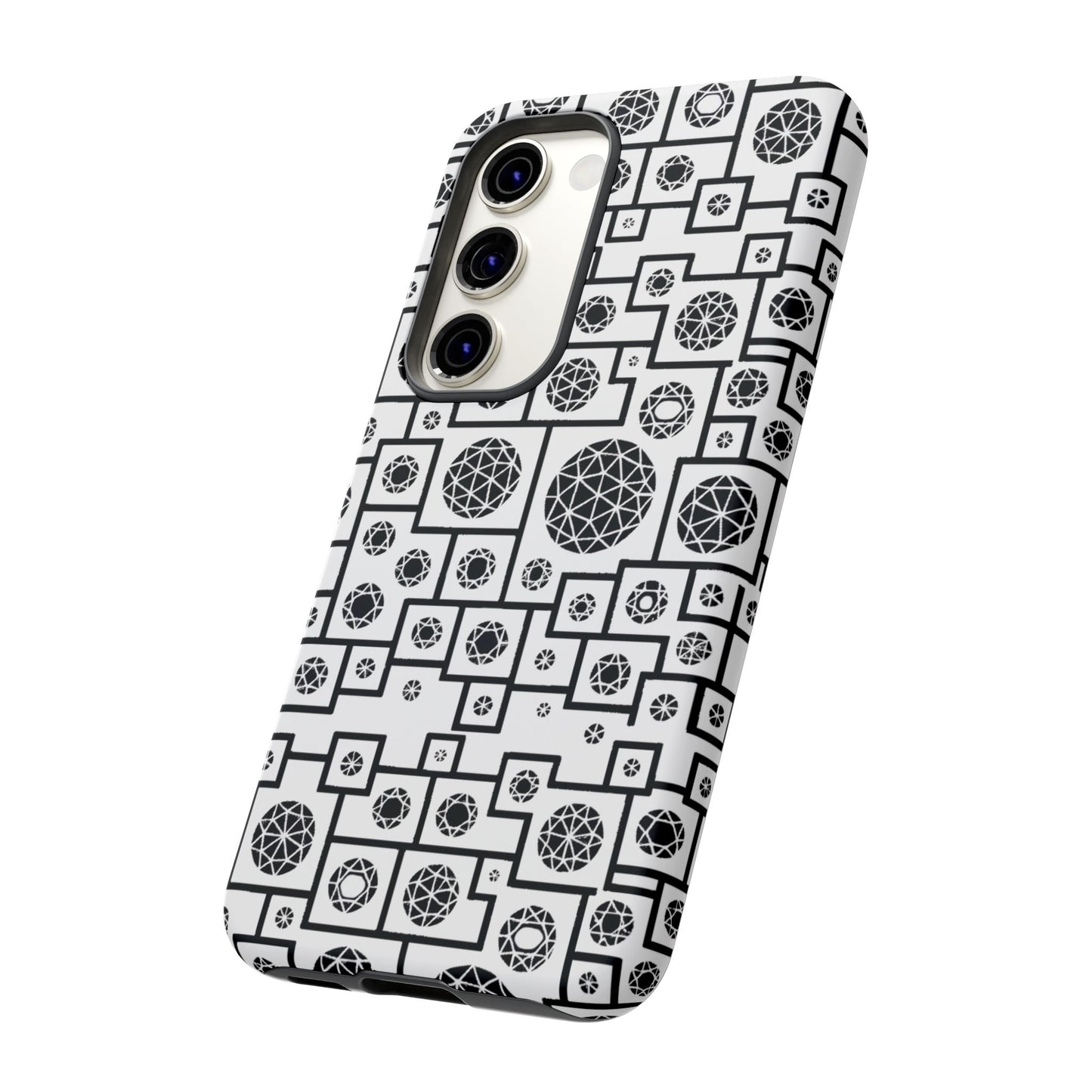 Unique Geometric Phone Case - For iPhone, Google Pixel, and Samsung Galaxy