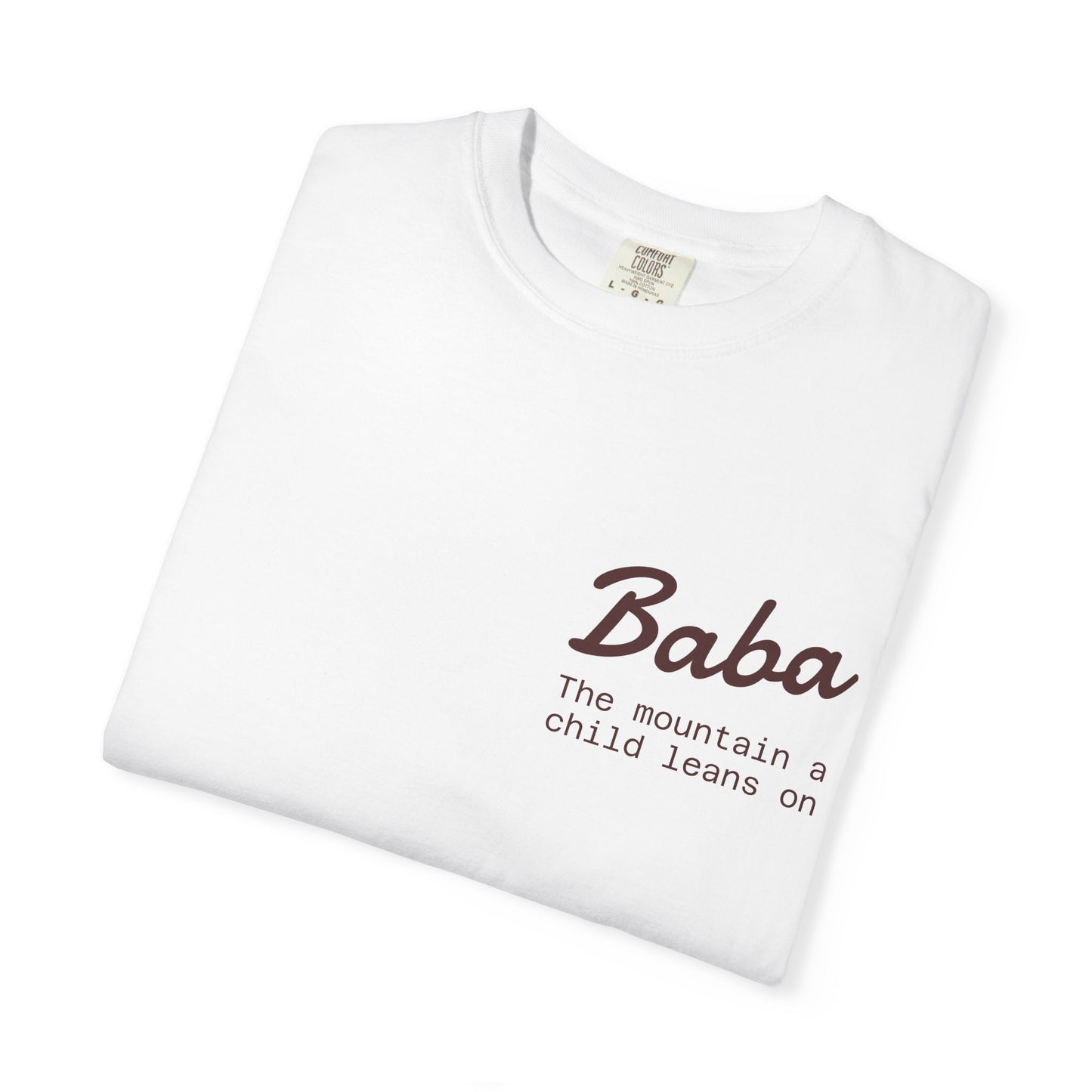 Baba T-Shirt, Casual Gift, Unique, Comfortable Everyday Style - Fathers Day