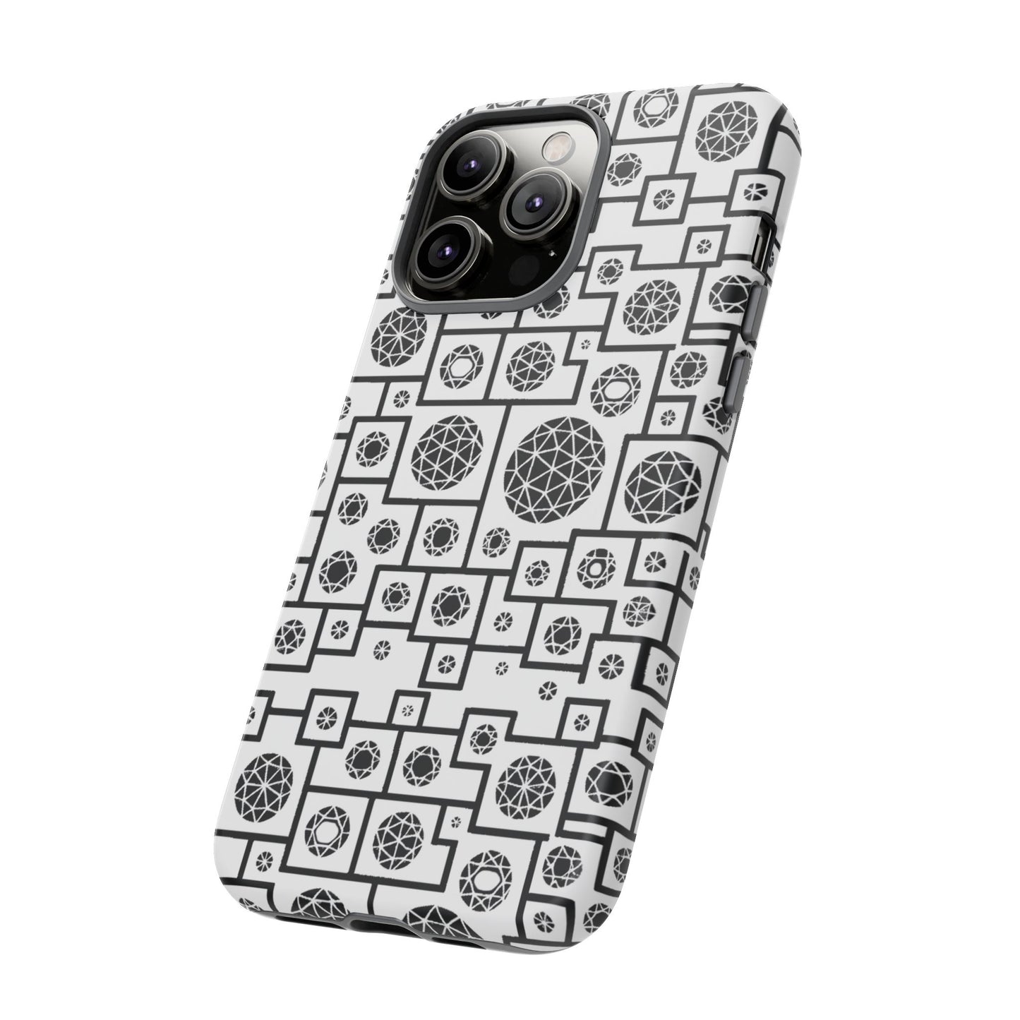 Unique Geometric Phone Case - For iPhone, Google Pixel, and Samsung Galaxy