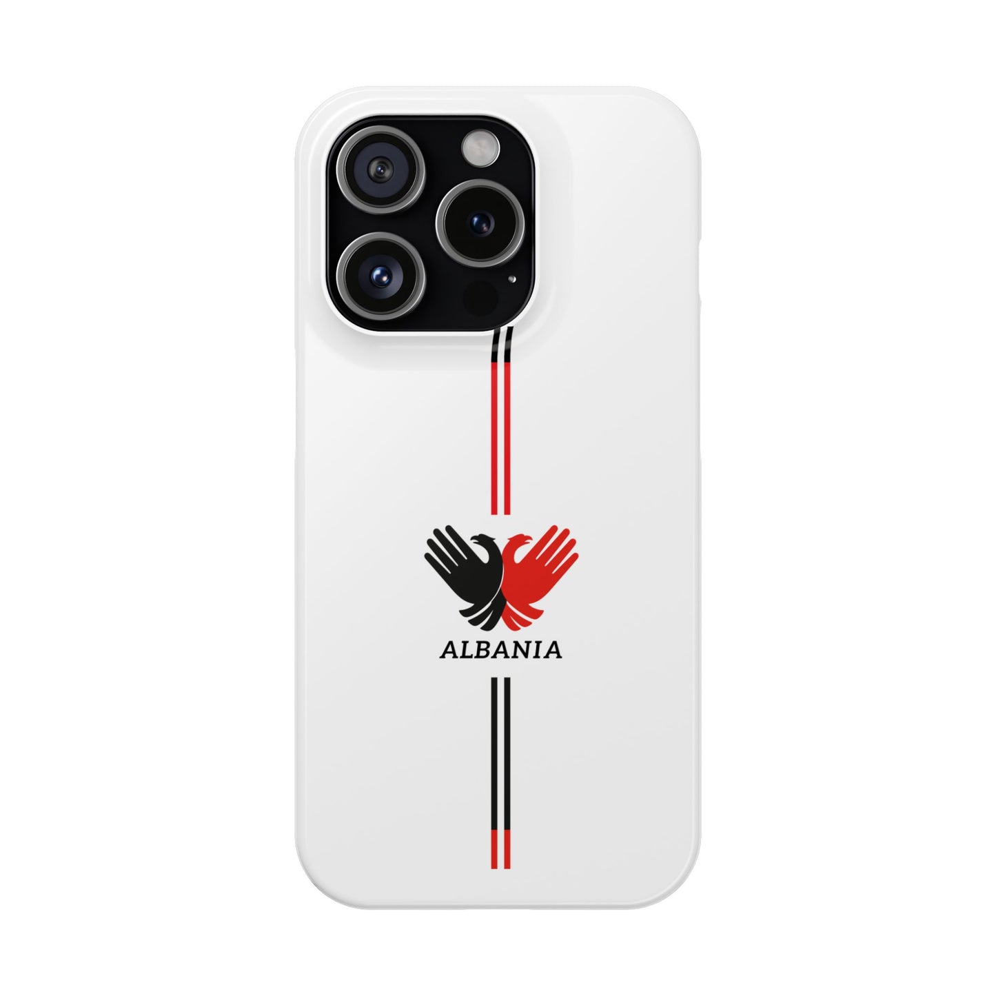 Albania Slim Phone Case | Stylish Mobile Cover, Unique Gift for Travelers, Phone Accessory for Albanian Pride, Home Decor