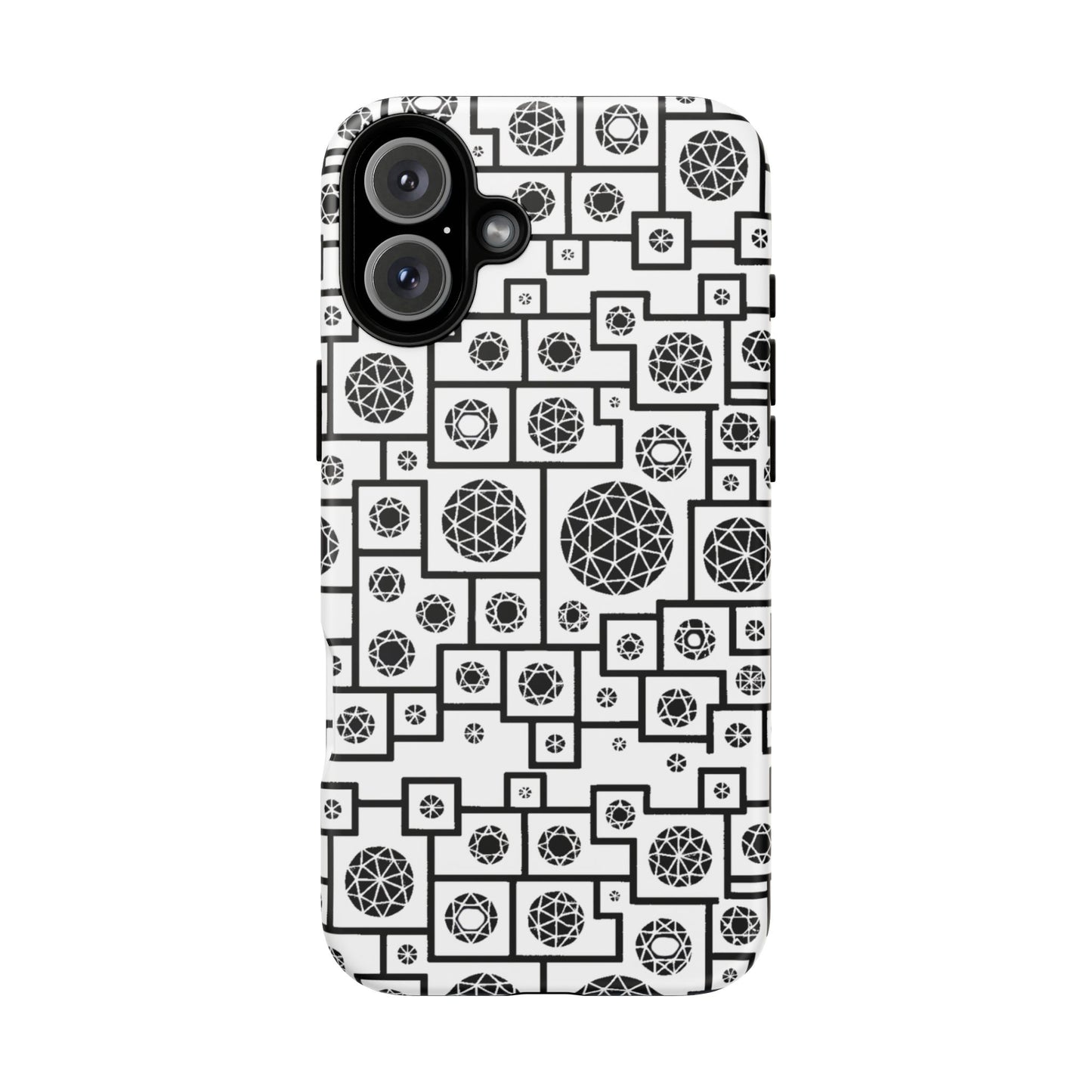 Unique Geometric Phone Case - For iPhone, Google Pixel, and Samsung Galaxy