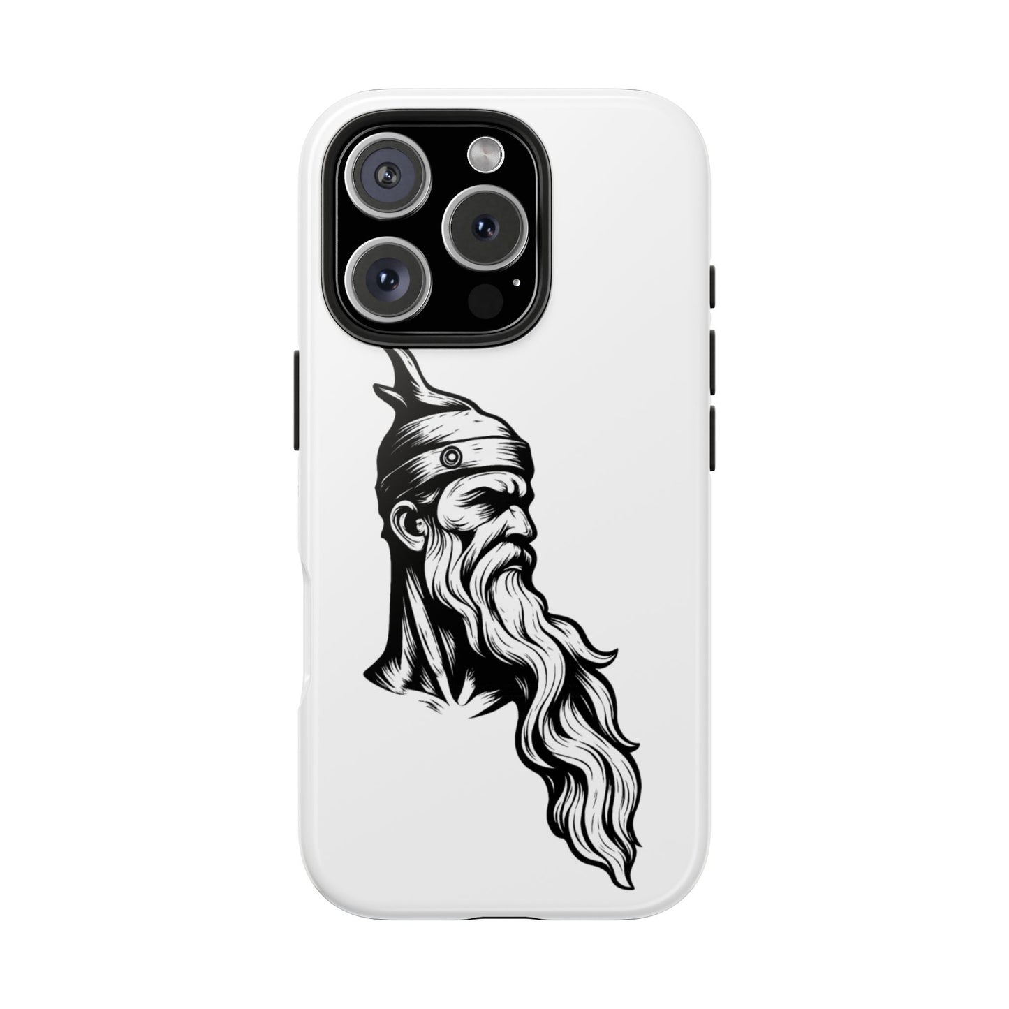 Stylish Tough Phone Case, Gjergj Kastrioti Skënderbeu, Perfect Gift, iPhone Accessories, Durable Protection, Unique Phone Cover