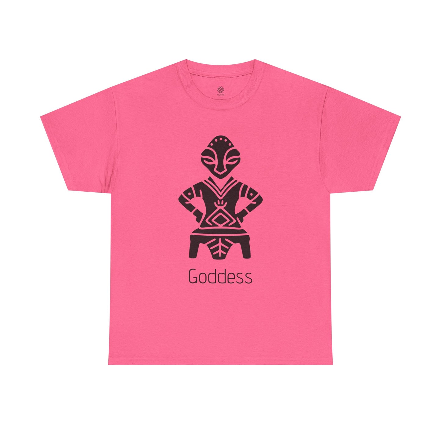 The Goddess On The Throne Cultural Artwork Tee Unisex Heavy Cotton Tee