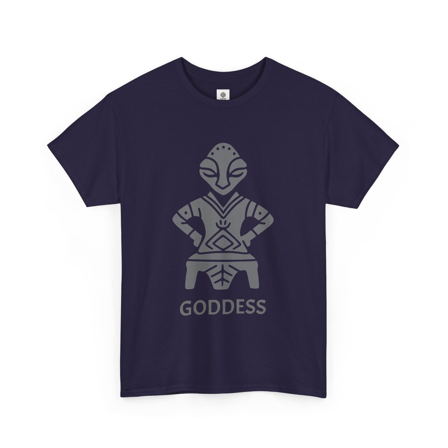 The Goddess On The Throne Cultural Artwork Tee Unisex Heavy Cotton Tee