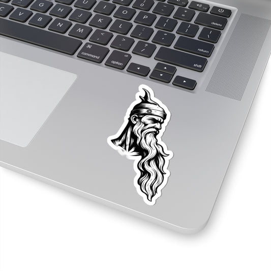 Gjergj Kastrioti Skënderbeu Stickers, Laptop Sticker, Unique Gift for History Lovers, Vintage Art