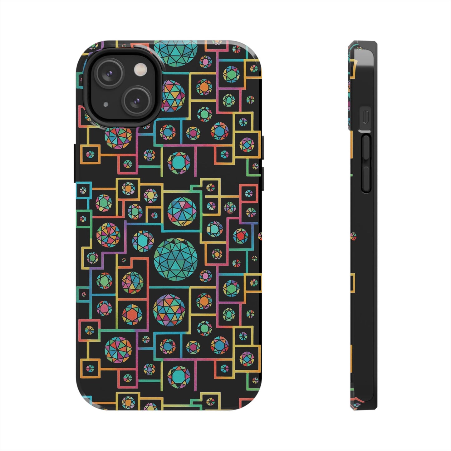 Geometric Dome Inspired Tough Phone Cases