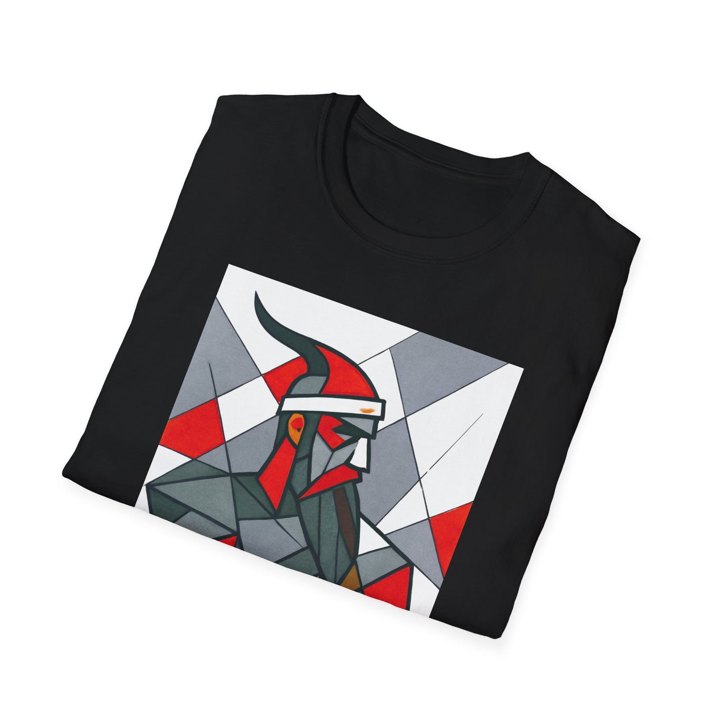 Copy of Skanderbeu Geometric Art T-Shirt, Albanian Hero Tee - Unisex Black