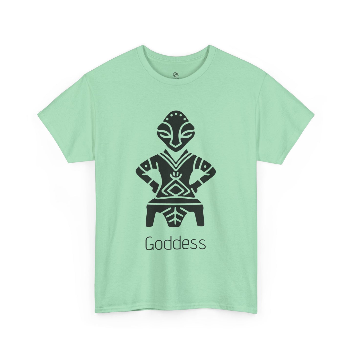 The Goddess On The Throne Cultural Artwork Tee Unisex Heavy Cotton Tee