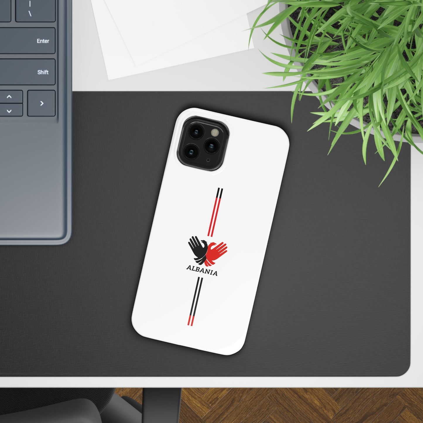 Albania Slim Phone Case | Stylish Mobile Cover, Unique Gift for Travelers, Phone Accessory for Albanian Pride, Home Decor