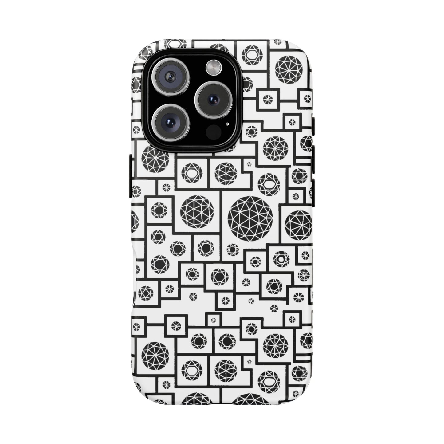 Unique Geometric Phone Case - For iPhone, Google Pixel, and Samsung Galaxy