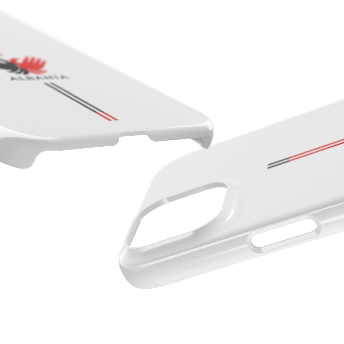 Albania Slim Phone Case | Stylish Mobile Cover, Unique Gift for Travelers, Phone Accessory for Albanian Pride, Home Decor