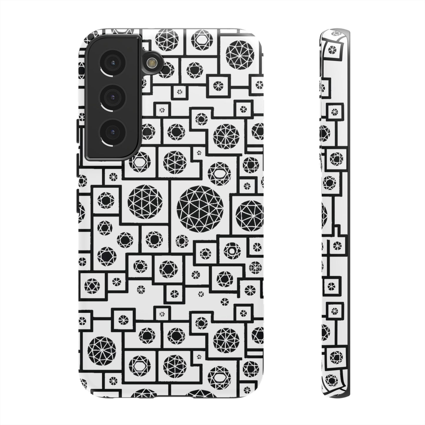 Unique Geometric Phone Case - For iPhone, Google Pixel, and Samsung Galaxy