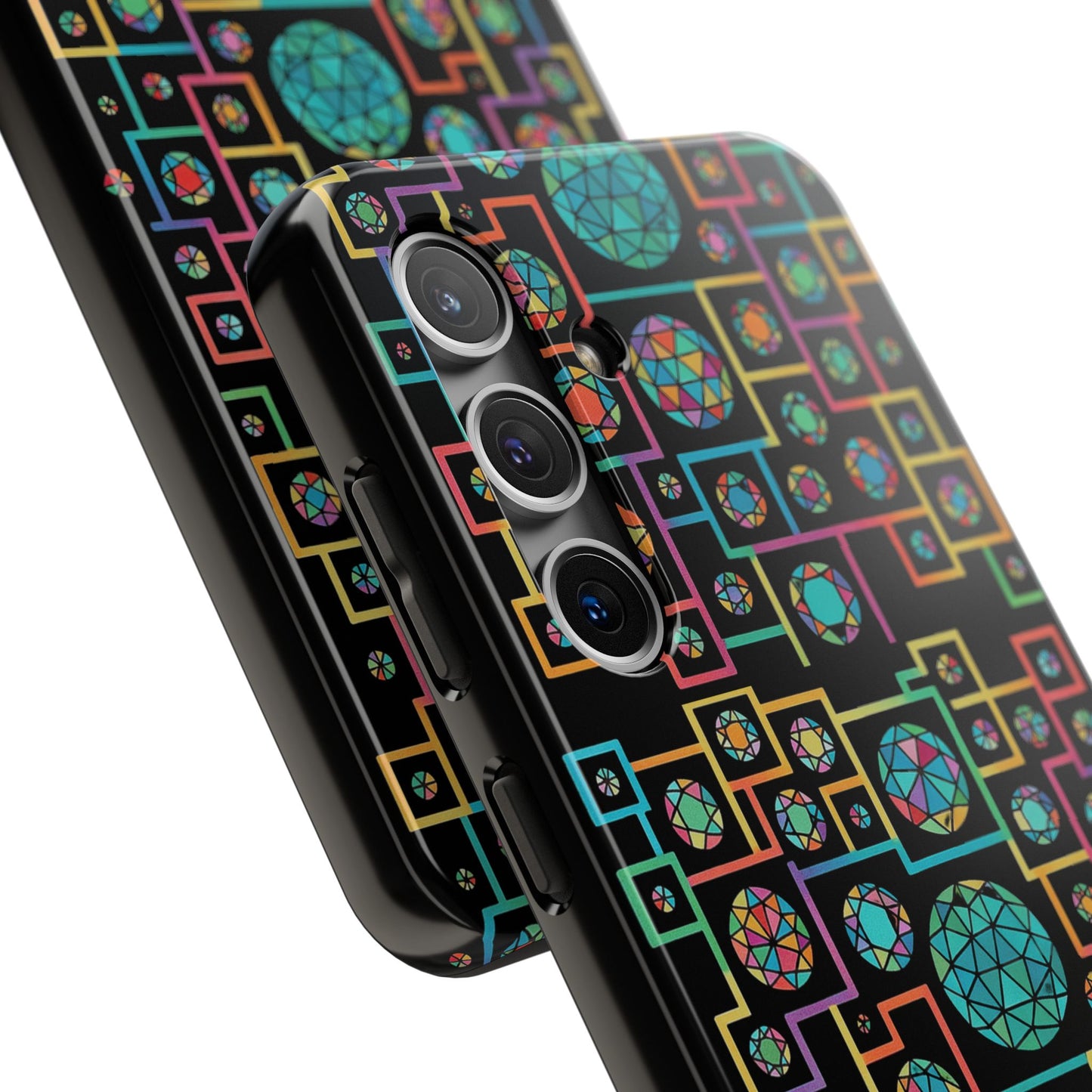 Geometric Dome Inspired Tough Phone Cases