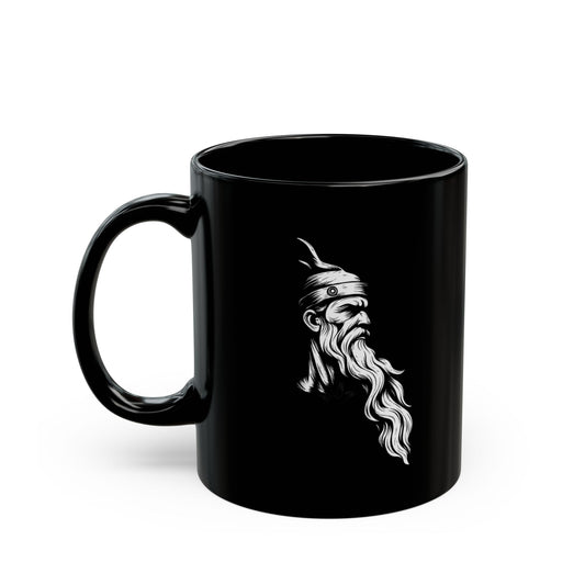 Gjergj Kastrioti Skënderbeu Black Mug, Albanian Heritage and Pride, Naim Frashëri Quote (11oz & 15oz)
