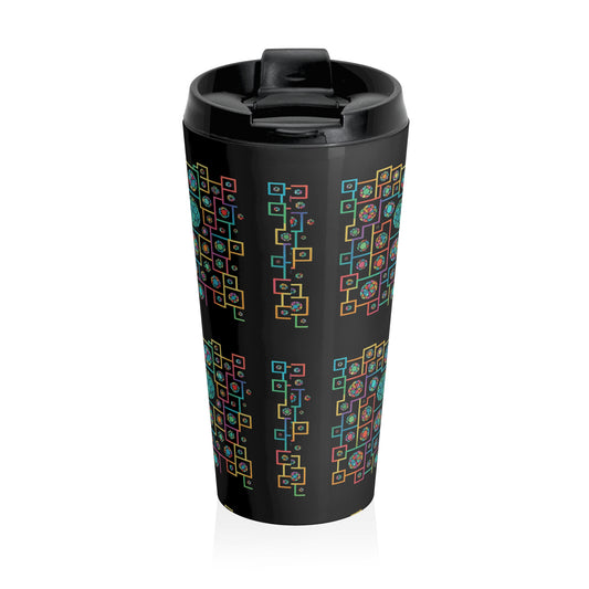 Geometric Heritage Travel Tumbler