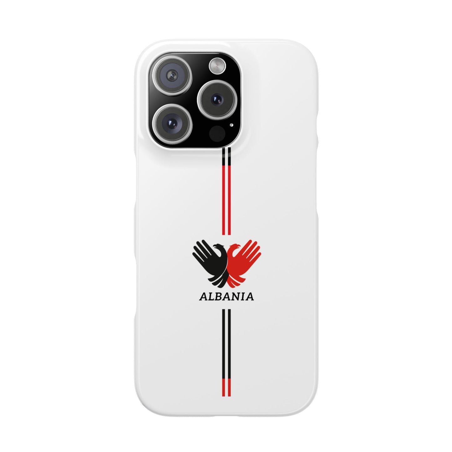 Albania Slim Phone Case | Stylish Mobile Cover, Unique Gift for Travelers, Phone Accessory for Albanian Pride, Home Decor