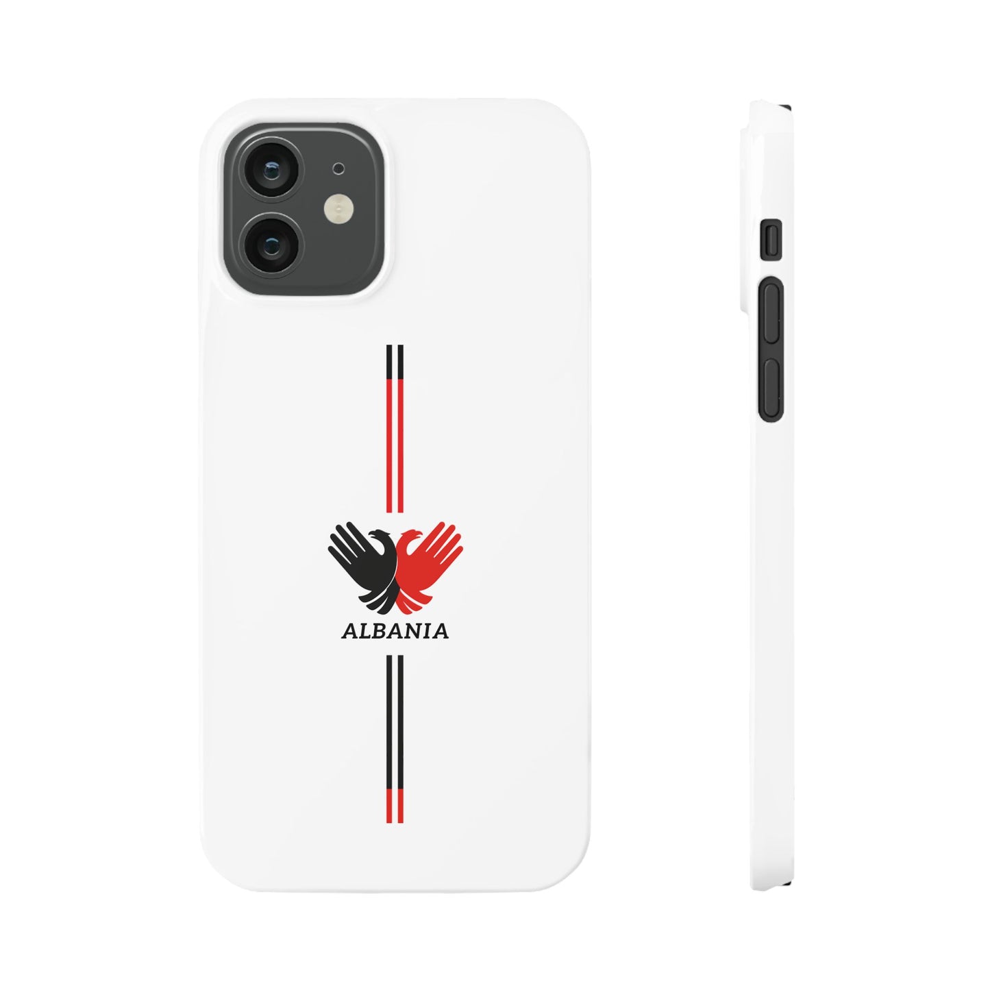 Albania Slim Phone Case | Stylish Mobile Cover, Unique Gift for Travelers, Phone Accessory for Albanian Pride, Home Decor