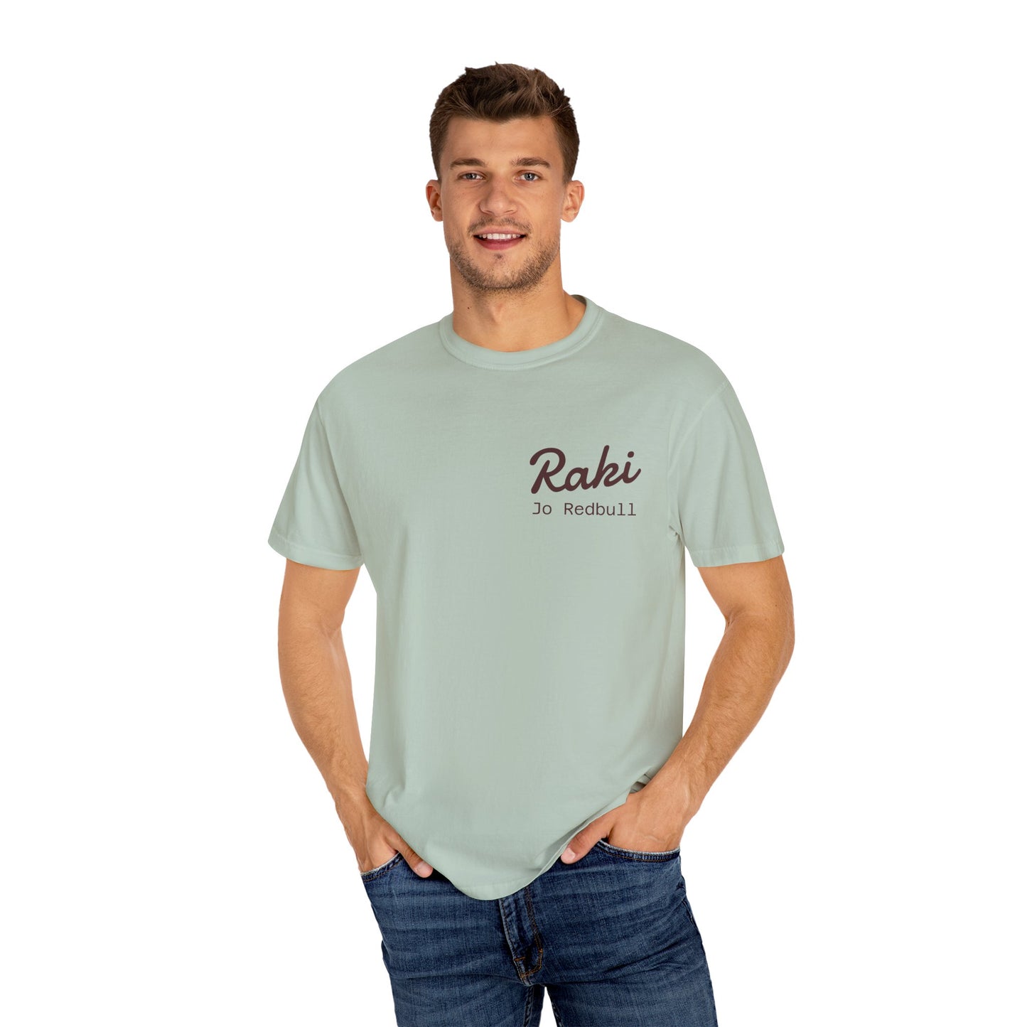 Baba T-Shirt, Casual Gift - Fathers Day "Raki, Jo Redbull"