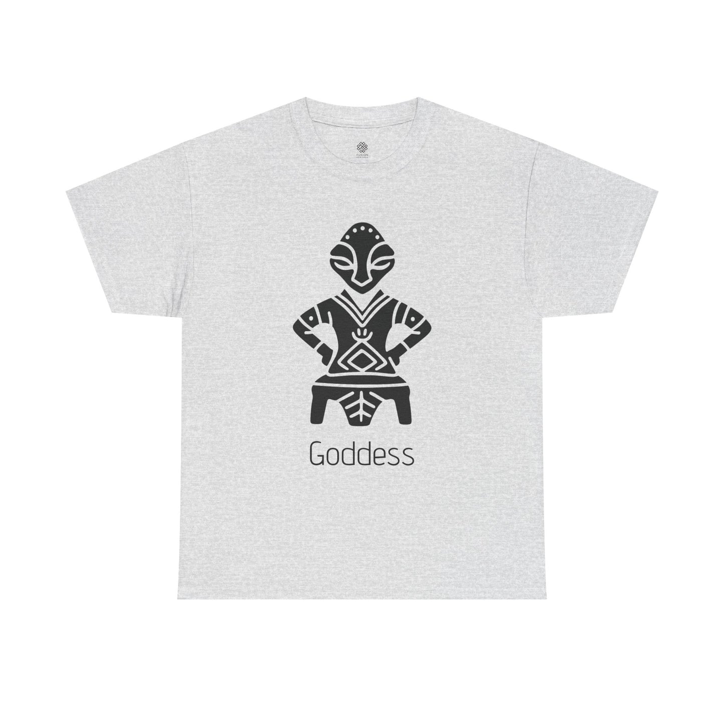 The Goddess On The Throne Cultural Artwork Tee Unisex Heavy Cotton Tee