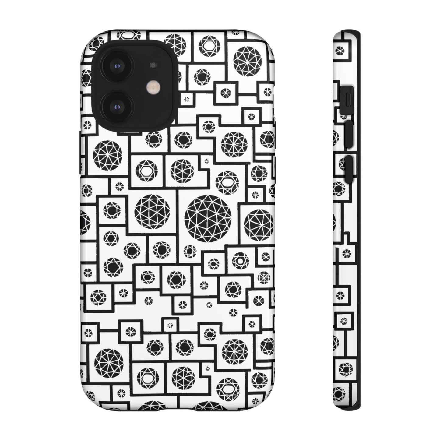 Unique Geometric Phone Case - For iPhone, Google Pixel, and Samsung Galaxy